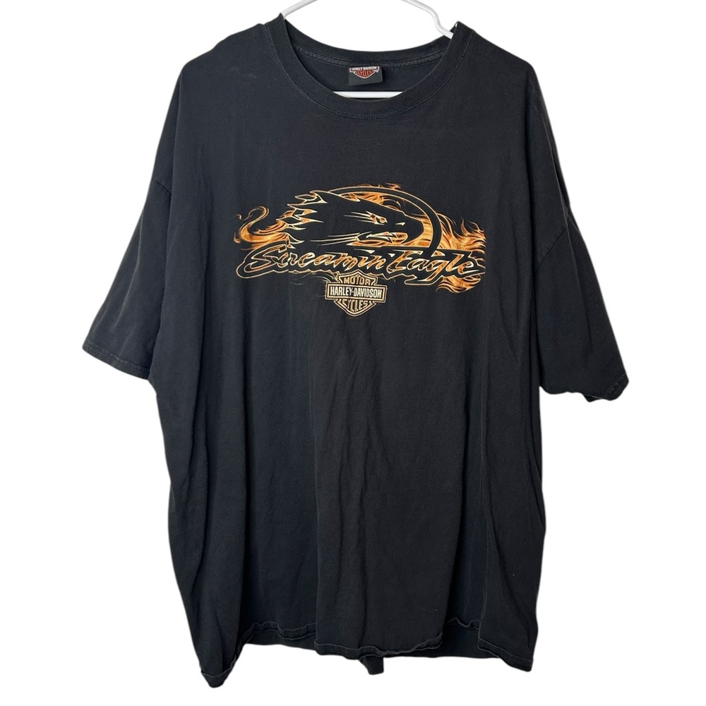 2012 Harley‎ Davidson Screamin’ Eagle Mackinaw City T-shirt Men Size 3XL